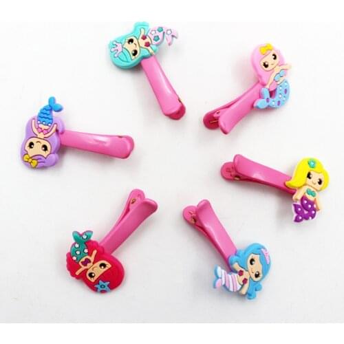 2020 NEW 10Pcs /lot Baby Cartoon Mermaid headband hairband Hairpin hair Clip Kids Child Girls Accessories Wholesale