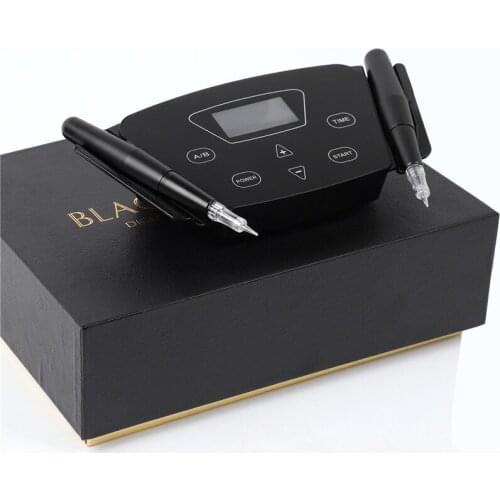 Updated Multifunctional Tattoo machine Semi Permanent Makeup Machine Kit For Training And New Starters with 2 pcs tattoo pen