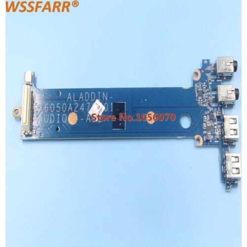Original for HP EliteBook 8770w USB Audio Jack Board 6050A2479701 689284-001