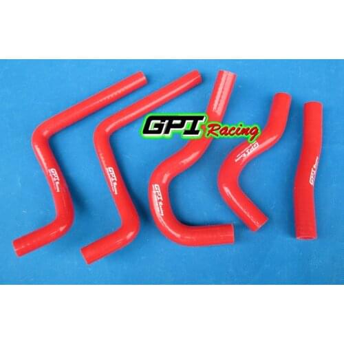 GPI silicone radiator hose FOR Honda CR125 CR 125 R CR125R 2003 2004 03 04 RED