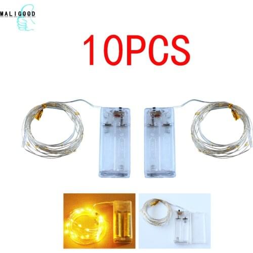 Battery Powered Waterproof Garland String Lights Christmas Decorations For Home Xmas Fairy Led Ornaments New Year Wedding Decor