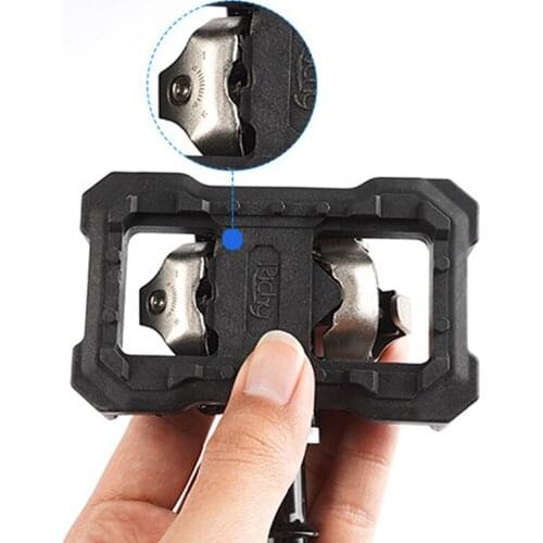 1pair 7*10*5 Bike Bicycle Lock Pedal Plate Adapter Converter Clipless Pedal Plate