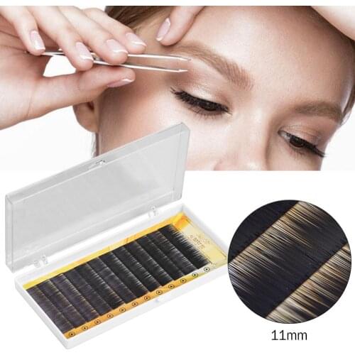2019 brand new False Eyebrows Extension Reusable False Eyebrow Black Fiber Fake Eyebrow Enhancer with box other False Eyelashes