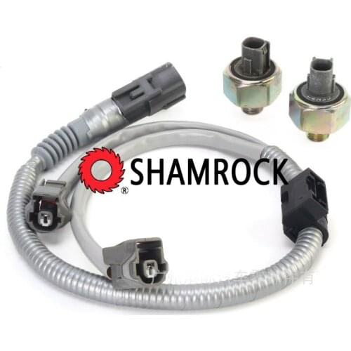 2X Knock Sensors & harness 89615-12090 89615-32010 8961512050 for ttoyota LEXUS Avalon Camry ES300