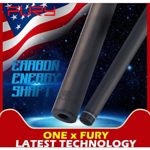 FURY 11/12.5/12.8/13mm Pure Carbon Fiber Pool Cue Snooker Punch Jump Cues Billiard Shaft Uni-loc Joint For Predator
