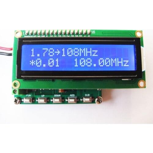 DDS FM signal generator 78 ~ 108MHz PLL