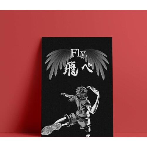 Home Decoration Hinata Shouyou Hd Prints Painting Haikyuu Pictures Wall Art Japan Anime Modular Canvas Poster Bedside Background
