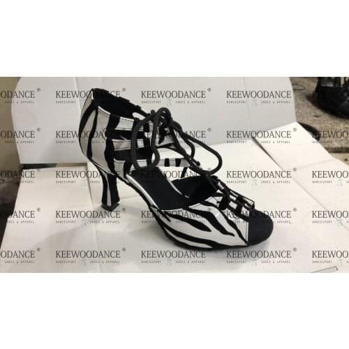 KEEWOODANCE Ballroom dance shoes women shoes zapatos de mujer latin dance shoes salsa dance shoes chaussure femme womens shoes