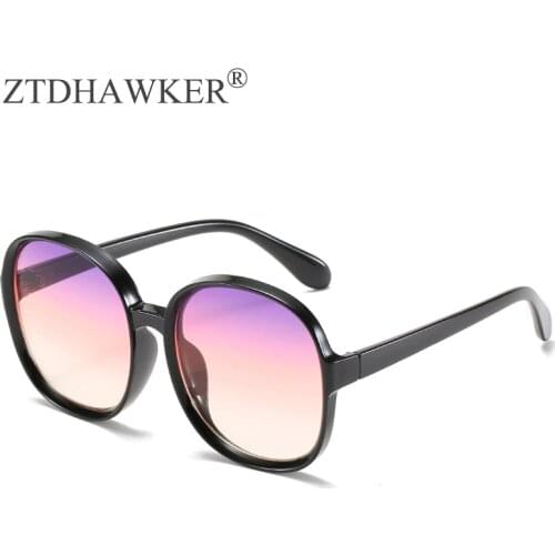 Trend New Eyeglasses Round Sunglasses Women Fashion Street Shooting Wild Ladies Outdoor Personality Glasses