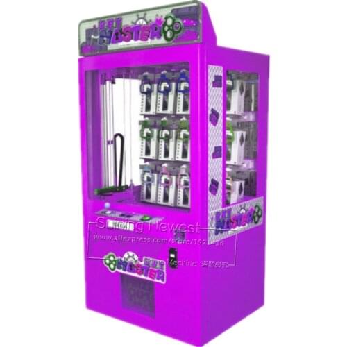 Hot Selling Key Master Prize Amusement Vending Machine Shopping Malls Coin Operated Toy Claw Cranes Machine Arcade Game Machine