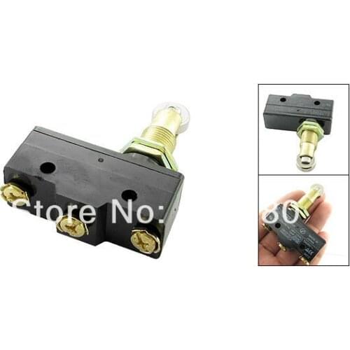 LXW5 Parallel Roller Plunger Actuator Panel Mount Basic Limit Switch SPDT 1 NO + 1 NC 3 Screw Terminals