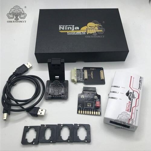 Powerful eMMC Tool Miracle Ninja box /miracle box for 4 in 1 BGA eMMC 186 BGA eMMC 162 BGA eMMC 221 BGA eMMC 169 BGA eMMC 254