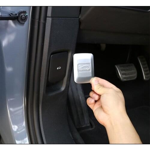 Carbon Fiber ABS Chrome Hood Switch Panel Cover Trim Sticker For Land Rover Range Rover Evoque L551 2020 Car Accessories