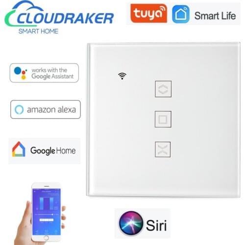 Tuya Smart WiFi Curtain Switch for Electric Motorized Curtain Blind Roller Shutter Works with Alexa Smart Automation Google Home