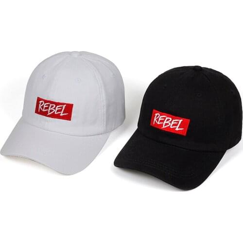 REBEL Adjustable Cotton Cap Men Women Multicolor Ponytail emberoidery Baseball Caps Outdoor Leisure Dad Hat Camouflage Hats