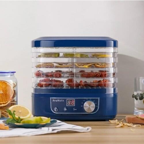 Dried Fruit Vegetables Herb Meat Machine Household MINI Food Dehydrator Pet Meat Dehydrated 5 trays Snacks Air Dryer