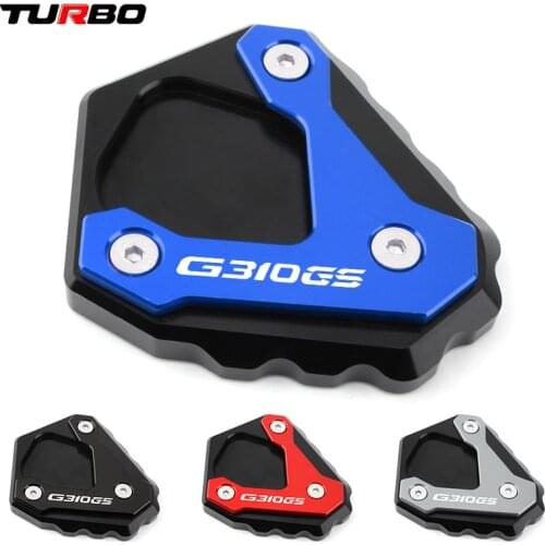 High Quality For BMW G310GS G 310GS G 310 GS 2017 2018 Brand New Kickstand Side Stand Enlarge Extension Support Plate Pad