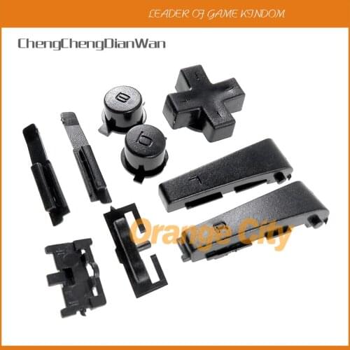 Replacement Left Right key L R A B D-pad button part for Gameboy Micro GBM Screws Buttons console