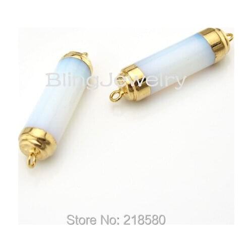 H-SP81 Opal Point Pendant,Double Plated crystal Pendant,Swing Pendant Silver Plated