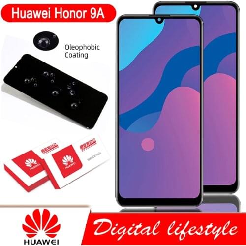 Original 6.3'' LCD for Huawei Honor 9A LCD Display Touch Screen Digitizer Assembly For Huawei Honor 9A MOA-LX9N Display