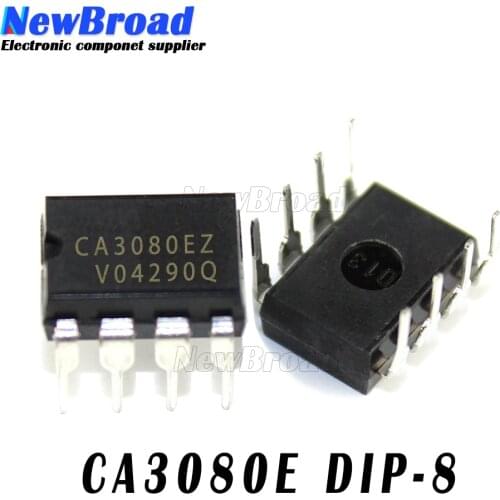 10pcs CA3080E DIP-8 CA3080EZ DIP8 CA3080 DIP