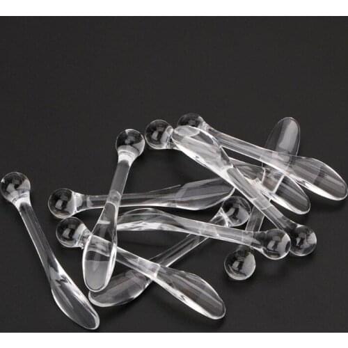10Pcs/Set Cosmetic Spoon Cream Spoon Eyes Craam Massage Rod Stick Tool Q0KD