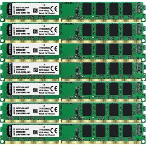 10PCS set DDR3 2GB 1066 1333 1600Mhz PC3-8500 10600 12800 DIMM Desktop PC RAM 240 Pins 1.5V NON ECC Wholesale Price