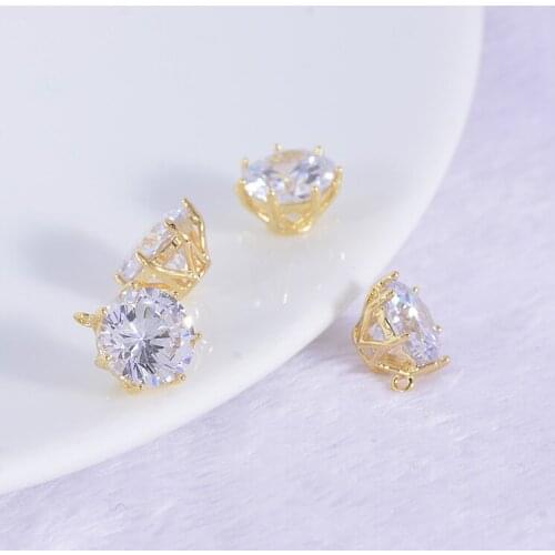 20pcs DIY charm hollow pendant accessories Fashion necklace pendant double holes jewelry accessories wholesale