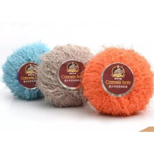 8PCS/Set 400g Wool Yarn Cashmere Wool Thread for Knitting Strength Yarn Crochet