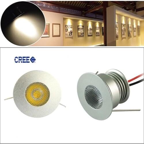 9pcs/lot 3W Small Recessed Ceiling Spot Lights DC3V 12V 24V Mini Wall Washer Spotlight Home Hotel Shop Gallery Cabinet Lighting