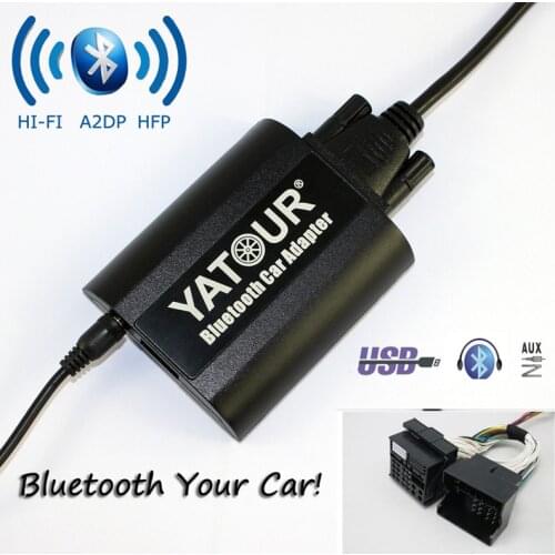 Newst Yatour Bluetooth Car Adapter For Opel Antara Astra H Astra J Corsa D Combo B YT-BTA Hand free USB Charger HI-FI A2DP