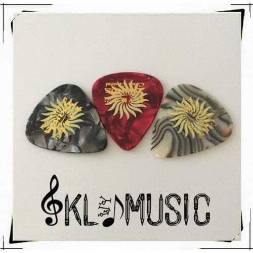 Bronzing Printing Standard Cellulloid Guitar Picks/plectrums musical instruments