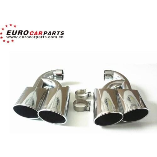 Cayene stainless steel muffler tips for Cay--enne exhaust system 2003~2008