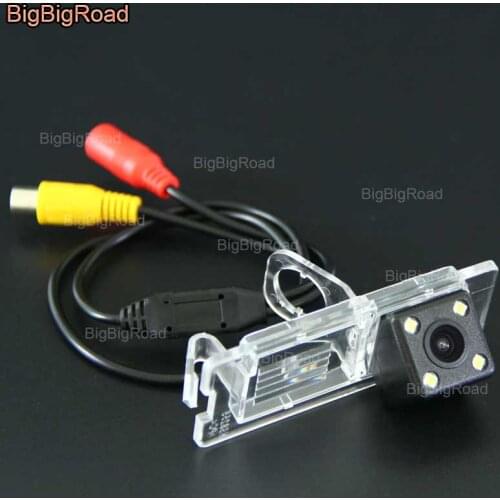 BigBigRoad Car Intelligent Dynamic Track Rear View Camera For Renault Fluence / Dacia Duster / Megane 3 / Nissan Terrano