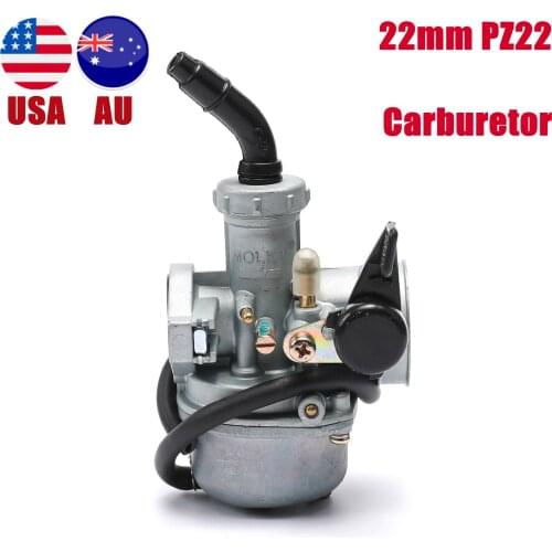 22mm PZ22 4 Stroke 110cc 125cc Pit Dirt Bike Motorcycle Racing Engine Carburetor Carby ATV CRF SSR SunL Taotao Coolster