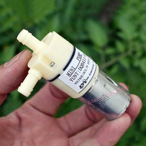 Mini 370 Motor Diaphragm Pump DC 3.7V 5V 6V Self Priming Pump Water Suction Pump rotary vane vacuum pump