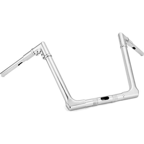 Motorcycle For Harley 2015-2021 Road Glide FLTR FLTRXS FLTRU FLTRX Chrome 14" Rise Fused Ape Monkey Bar Handlebar Steel Pipe