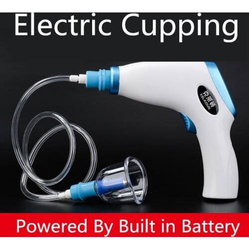 Electric Cupping Vacuum Suction Body Cupping Therapy Hijama Cupping Therapy Cups Set Kit Anti Cellulite Cupping Device Set