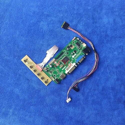 Fit LTN154BT02/LTN154BT08 Kit M.NT68676 40 Pin LVDS 60Hz WLED DVI VGA HDMI-compatible LCD screen drive controller board 1440*900