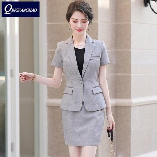 QingFangHao Summer Skirt Suits