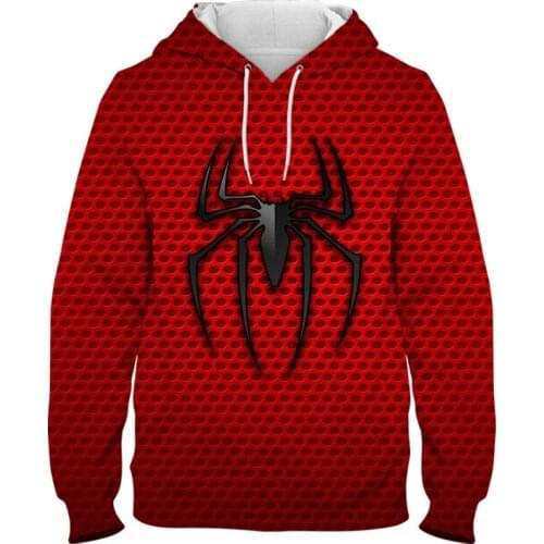 New Fashion Streetwear Spiderman Men Women Children Hoodies Printed 3D Boy Girl Kids Sweatshirts Pullover Long Sleeve Casual