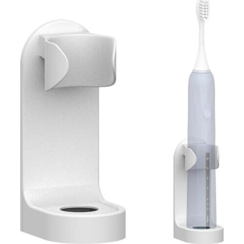 1Pcs Traceless Stand Rack Toothbrush Organizer Electric Wall-Mounted Holder