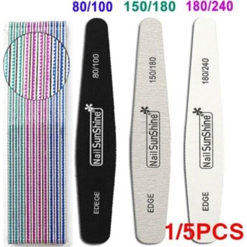 1PC Nail File Sanding Buffer Block Pedicure Manicure Buffing Polish Tools Professional Double Side Nail Files Nail Art Tools