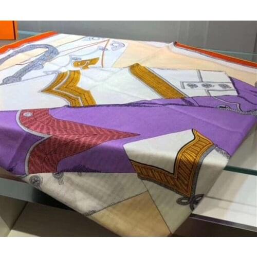 2020 new arrival winter colorful horse 70% cashmere 30% silk big scarf 135*135 cm warm fashion wrap shawl for women lady