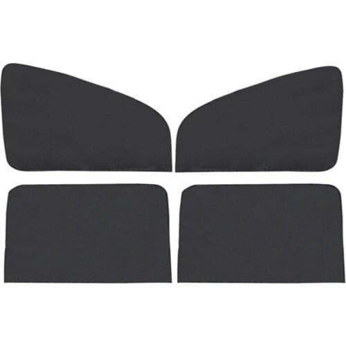 4Pcs Car Side Window Sun Shade Cover Visor Magnetic Mesh Shield Sunshades UV Protection SunShade Cover for Auto Keep car Cool