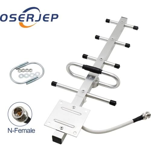 Yagi Antenna 900MHz 2g GSM external 9dbi Outdoor Directional Antenna 824-960MHz N-female Antenna for Repeater Booster Amplifier
