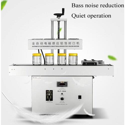 Automatic Electromagnetic Induction Sealing Machine Vertical Electric Sealer Aluminum Foil Sealing Equipment 2400W
