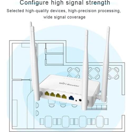 Wireless WiFi Router For 3G 4G USB Modem With 4 External Antennas 802.11g 300Mbps openWRT/Omni II Access Point