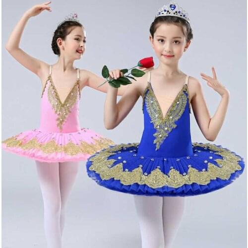 Pancake Ballet Tutu Professional Adults Children Kids Swan Lake Dress Women Ballet Dance Costumes Ballerina Party Girls