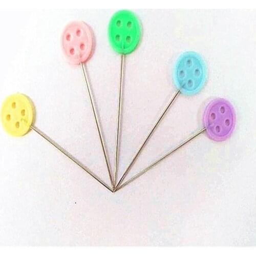100Pcs/lot Sewing Accessories Patchwork Pins Sewing Pin with Box DIY Sewing Patchwork Pins Quilting Tool